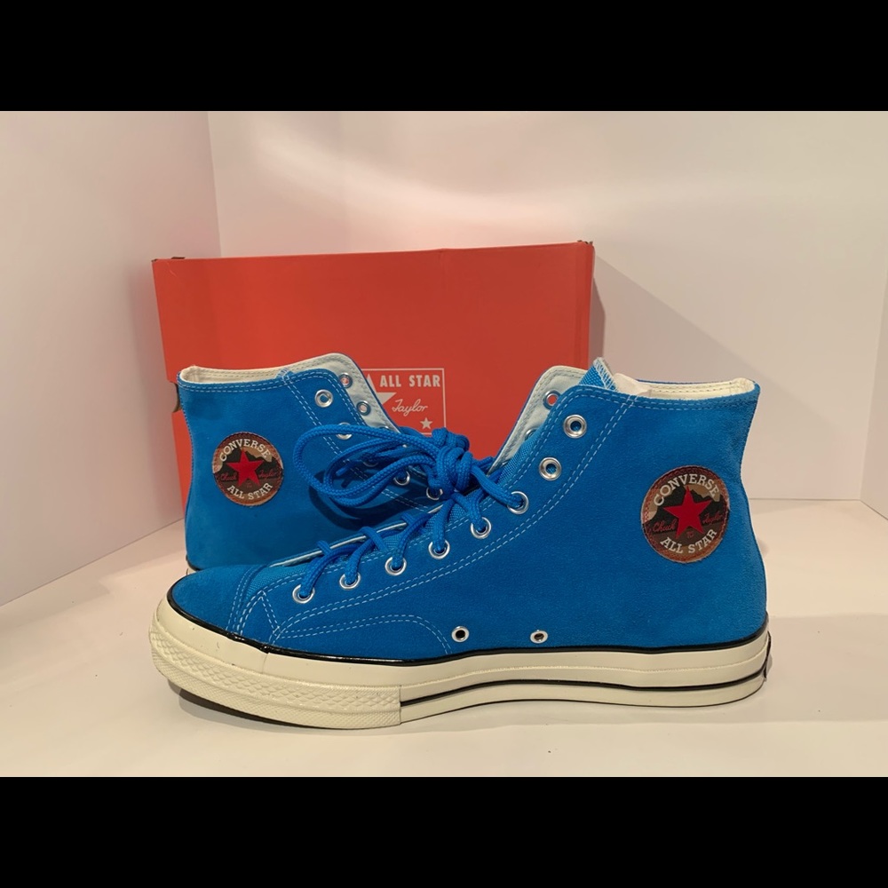 Converse Chuck 70 HI Blue Hero Suede High Top M 13